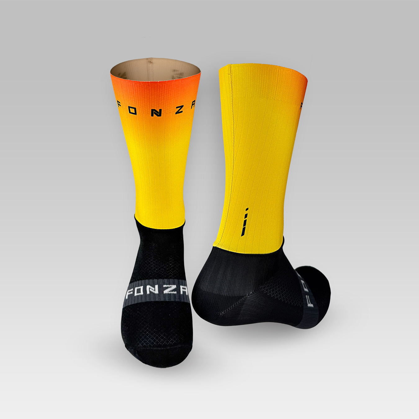 M20 EVO AERO SOCKS - Sun Rise_X Yellow