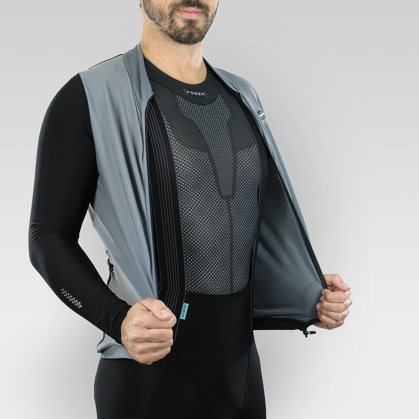 C6 JACKET SOFT THERMAL - TOUR GRAY BLACK