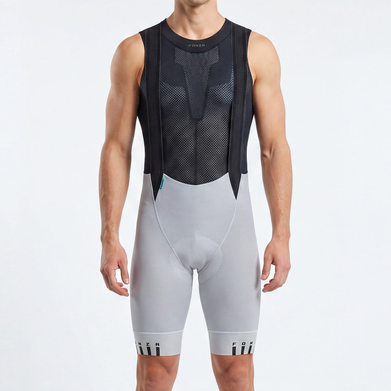 C6 BIBSHORT [Men] - Edge White
