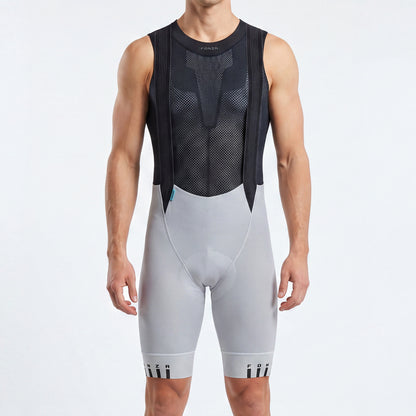 C6 BIBSHORT [Men] - Edge White