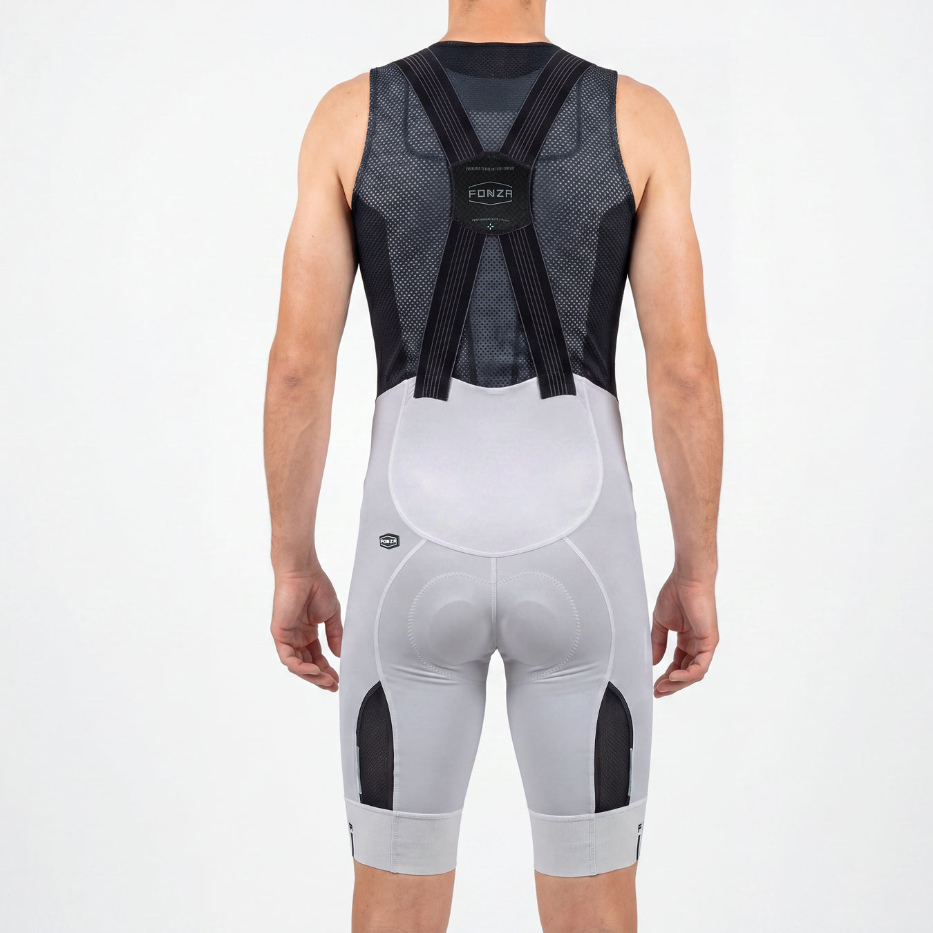 C6 BIBSHORT [Men] - Edge White