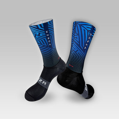 M20 EVO AERO SOCKS - Blue Neptuno