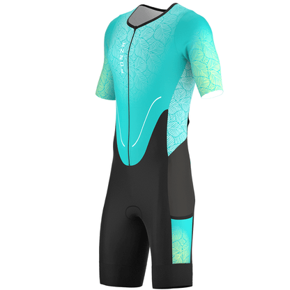 T5.2 Trisuit Short Sleeve [M] [Shark Pro] - Paradisium Green